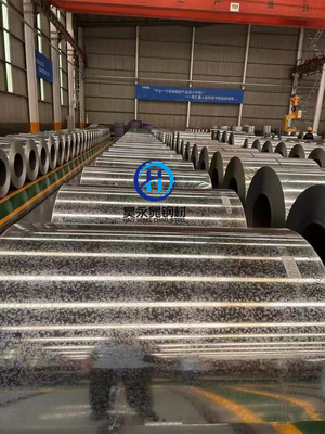1219 mm de ancho recubrimiento de zinc cromado bobina de acero galvanizado para cubiertas de chapas metálicas
