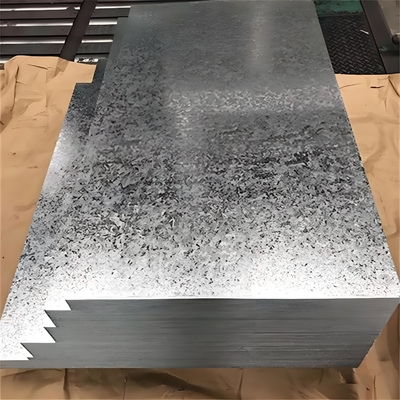 Hoja de acero galvanizado de 0,4-3,0 mm de espesor para la fabricación