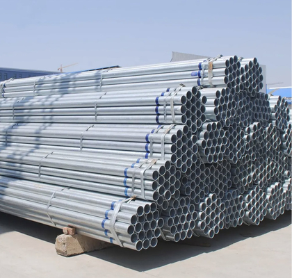 Revestimiento de zinc A53 Tubo galvanizado por inmersión en caliente con técnica de laminado en frío