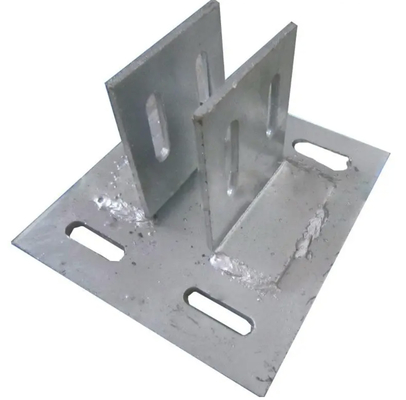 10-20 mm de espesor Placas de acero incrustadas en hormigón