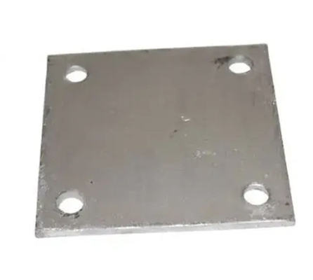 Placa de acero incorporado de espesor M5 de 10-20 mm para galvanizar piezas incrustadas