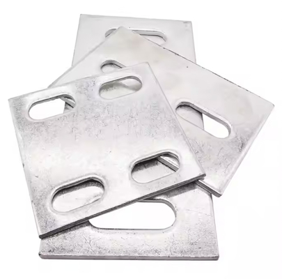 GB Acero de carbono Placas de base de acero galvanizado Placas de base de acero metálico