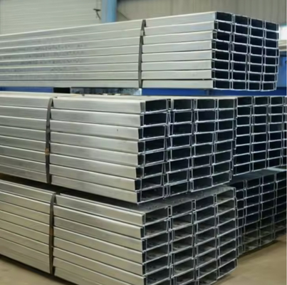 Canal de acero galvanizado de alta resistencia de 41*82 mm para marcos exteriores duraderos
