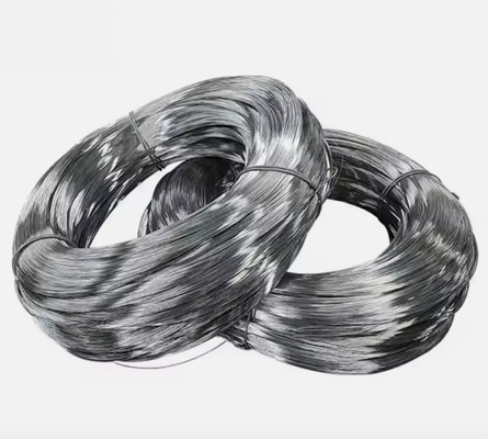 BWG8-BWG22 alambre de acero galvanizado en caliente con recubrimiento de zinc