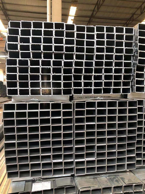 Tubo cuadrado galvanizado estándar GB con recubrimiento de zinc de 0,8 mm